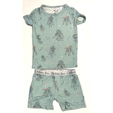 Bellabu Bear Kids 2T Bamboo Pajama Set Breathable Sustainable Soft Cozy