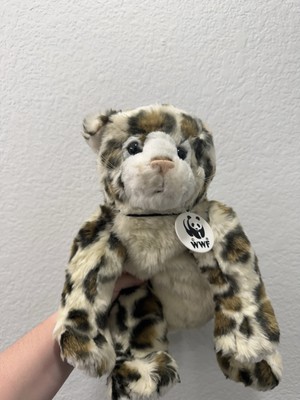 Build A Bear Snow Leopard Has A Roaring Sound Box