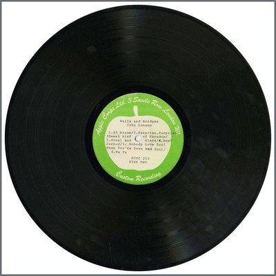 John Lennon Walls And Bridges Apple Test Pressing (UK)