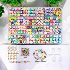 Kit de De Fabrication de bracelets En Perles- Kits De Perles - 480 Pièces