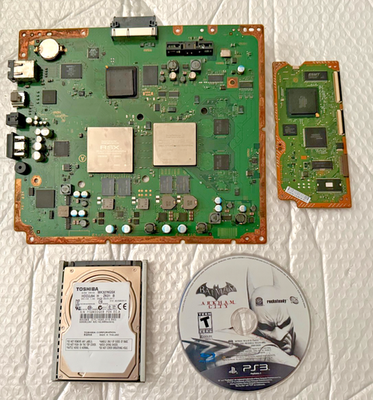 Original Sony PlayStation 3 PS3 Motherboard DIA-002 w/ BMD-006 PCB