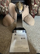 Walter Payton Autographed Chicago Bears Super Bowl Trophy Beckett COA