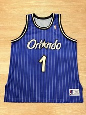 Orlando Magic Jersey Anfernee Hardaway Jersey NBA Jersey Champion 48 Authentic