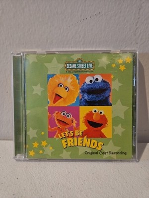 SESAME STREET LIVE: Let's Be Friends Original Cast Recording 2000 Rare HTF