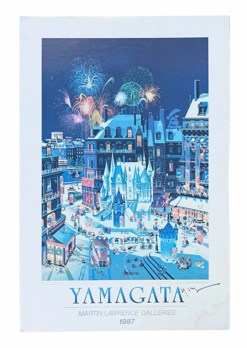 RO DISNEYLAND YAMAGATA ポスター 楽天市場】額入りポスター ヒロヤマガタ ＜CP HY50 ヒロヤマガタ