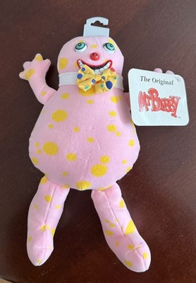 Mr Blobby Soft Plush Toy 1990s Vintage Noel's House Party 12''