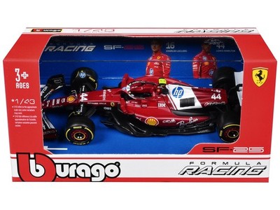 Bburago 1:43 Ferrari SF-25 #44 Lewis Hamilton 2025 Formula One F1 Car 36853 LH