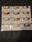 Super Nintendo SNES 12 Game Lot Tested, Working! Lion King, Scooby-Doo, Tin Star