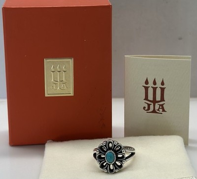 James Avery Turquoise Ring James Avery Sterling Silver De Flores