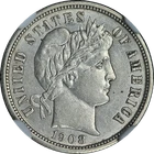 1908-O Barber Dime NGC AU58 Nice Eye Appeal Nice Strike