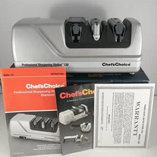 Chef's Choice Professional Sharpening Station Model 130 Electric Knife Sharpener
