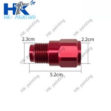 Anti-Spitting Valve Adapter for Airless Paint Sprayer Gun Shut-off Joint Fitting