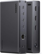 UGREEN Thunderbolt 4 Dock 8-In-1 40Gbps TB4 Hub 3 X TB 4 Dual 4K 60Hz or Single