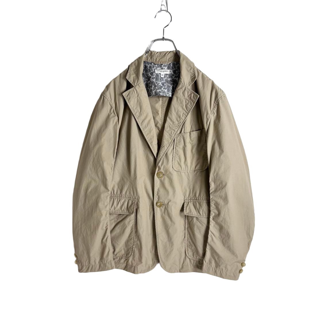 Engineered Garments Baker Jacket Beige Cotton S 3… - image 1