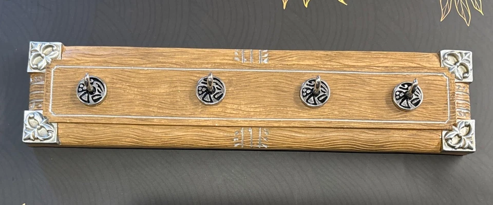 LA CUCINA BY GANZ 4 PC Measuring Spoons Enamel Birds Leaf Spoons with Hooks - Image 3 of 4