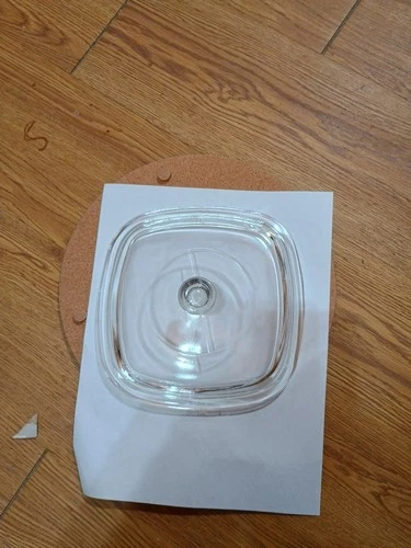 Corning Ware Glass Lid P-7-C for 1 qt, 1.5 qt & 1.75 qt Casserole. 7 Inches