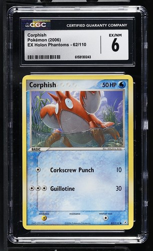 Corphish graded CGC 6 for sale on eBay