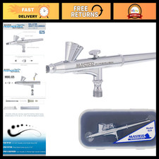 Multi-Purpose Dual-Action Gravity Feed Airbrush Gun Kit - Art, Crafts, Makeup Us