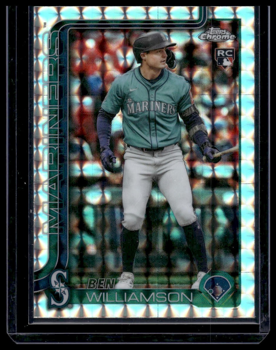 2025 Topps Chrome Update #USC168 Ben Williamson Geometric Refractors