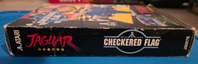 Checkered Flag Atari Jaguar 64 Bit CIB Complete W/ Manual READ