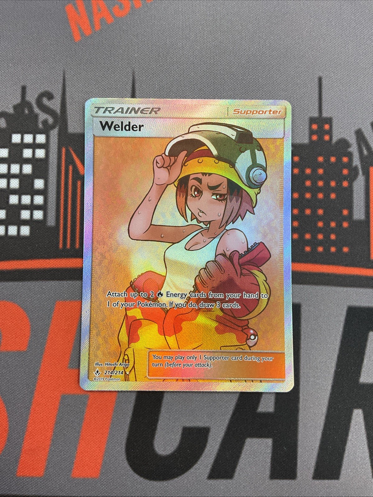 Welder (Full Art) 214/214 NM Unbroken Bonds