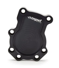MPD RACING Dry Sump Block Off Plate Black Aluminum MPD18200