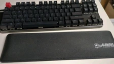 Glorious GMMK TKL Mechanical Keyboard, Gateron Brown, USB-C With Wrist Rest