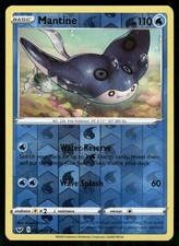 Mantine SWSH01: Sword Shield Base Set 052/202 Uncommon Reverse Holofoil L...