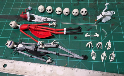 Revoltech Nightmare Before Christmas - Jack Skellington - Set of 2
