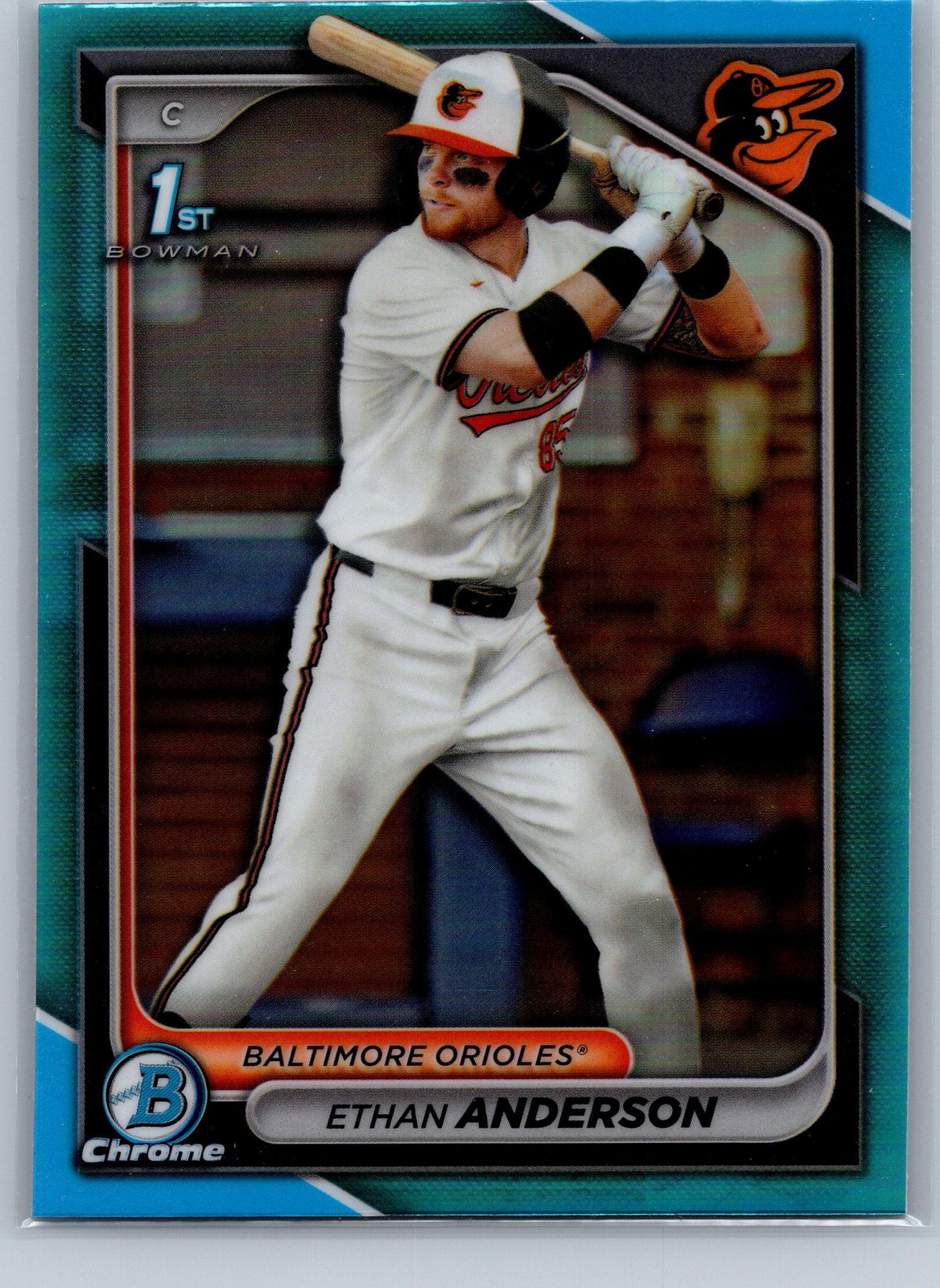 2024 Bowman Draft Ethan Anderson - Chrome Sky Blue Refractor #BDC-79