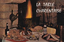 13765 Cartolina Tematica Spécialités Gastronomiques La Table Charentaise 1972
