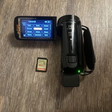 Canon Vixia HD Camcorder VIXIA HF R800 With 16GB SD card Physical flaw