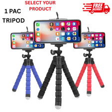 Flexible Octopus Tripod Phone Holder Stand For Mobile Camera iPhone Samsung
