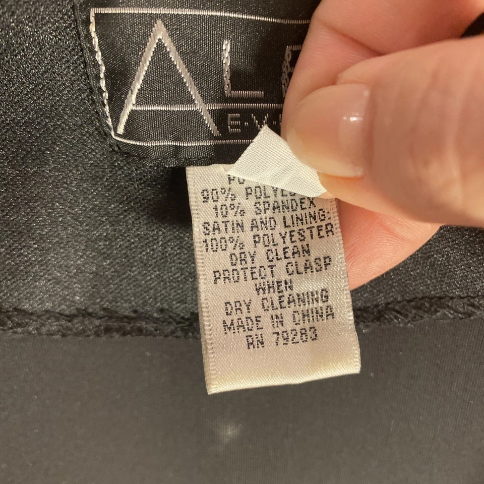 Alex Evenings 女式正式天鹅绒礼服夹克 XL 码 — 第 4/4 张图片