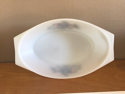 Plat à Four Vintage Arcopal France – Décor Fruits / Verger