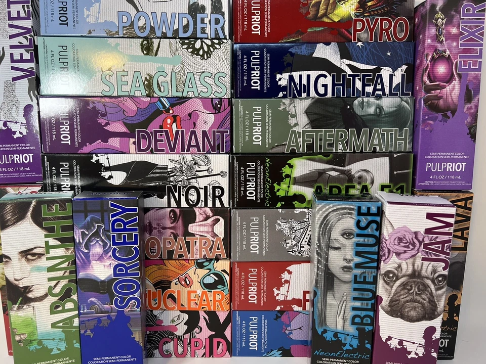 PULP RIOT Semi Permanent Professional Direct Hair Color 4oz ( Choose your Color) - Image 2 of 4