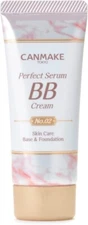 CANMAKE Perfect Serum BB Cream 02 (Natural) Base Foundation SPF50+/PA 2 Pack set