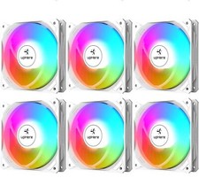 upHere 120mm RGB Case Fan5V ARGB LED Addressable Motherboard SYNCUltra Quiet ...