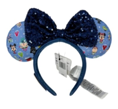 NEW Disney Parks Loungefly Character Chibi Minnie Sequin  display picture 2