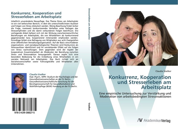 Konkurrenz, Kooperation Und Stresserleben Am Arbeitsplatz | Buch | 9783639388275-image