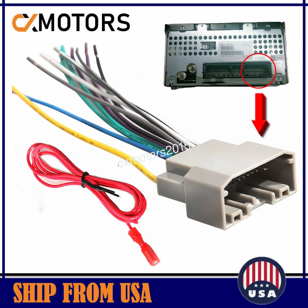 Car Stereo Radio Install Wire Harness for Dodge Ram 1500 2500 3500
