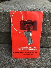 Original  Zeiss Ikon Universal Grip Handle Instructions