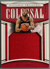 ERIC GORDON 2019-20 Panini National Treasures Colossal Game-Worn Patch 10/99