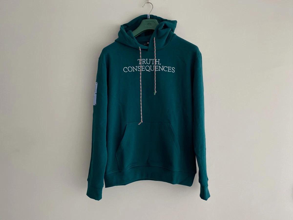 McQ by Alexander McQueen Green Small Hoodie Turth Consequences Logo | eBay