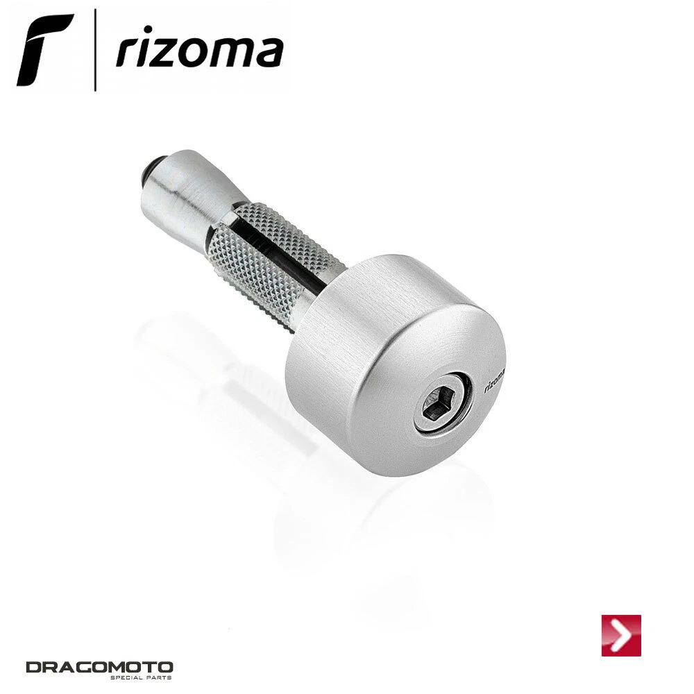Embouts De Guidon RIZOMA MA531A MA600B Argent Pour YAMAHA MT-10 2017-2020