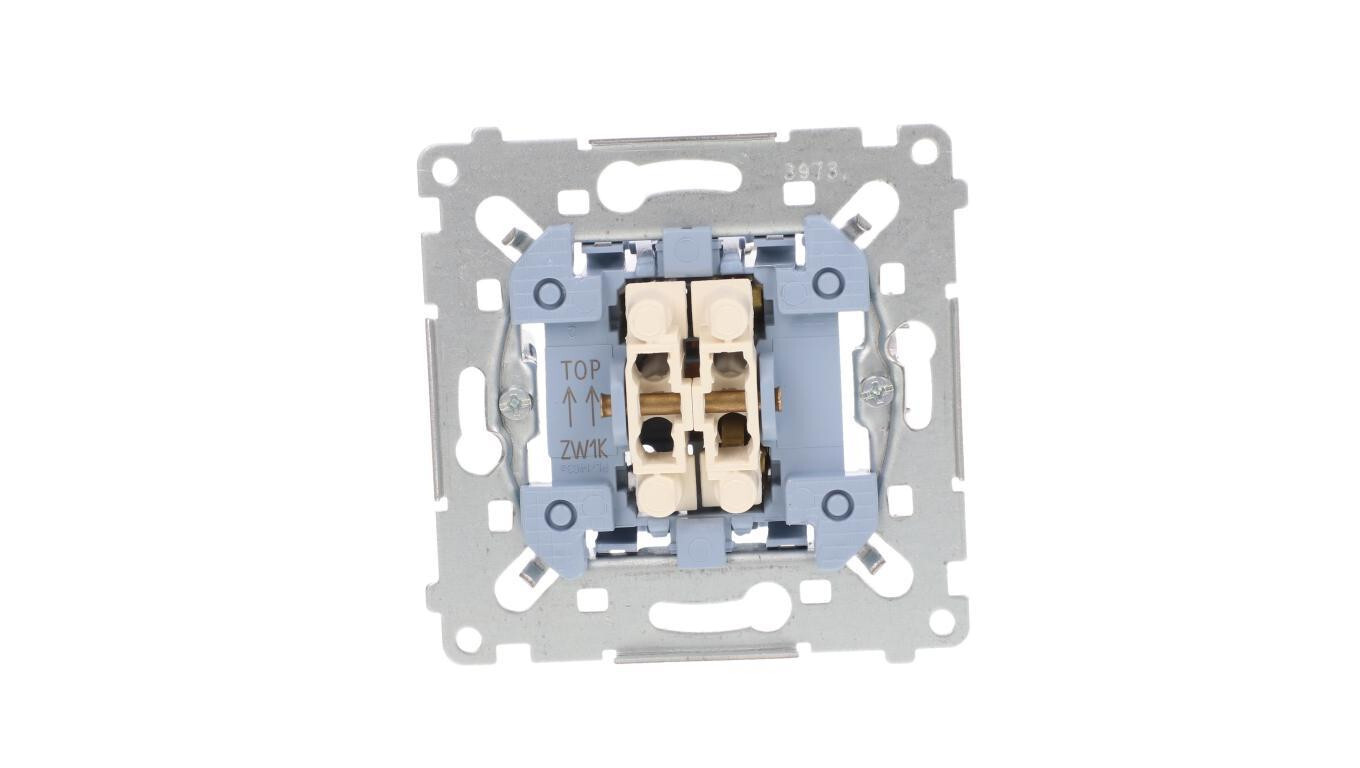 Simon 54 Three-position blind switch 1-0-2 mechanism 250A 250V, quick con /T2UK