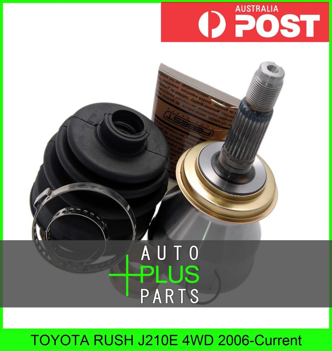 Fits TOYOTA RUSH J210E 4WD 2006-Current - Outer Cv Joint 22X52X24