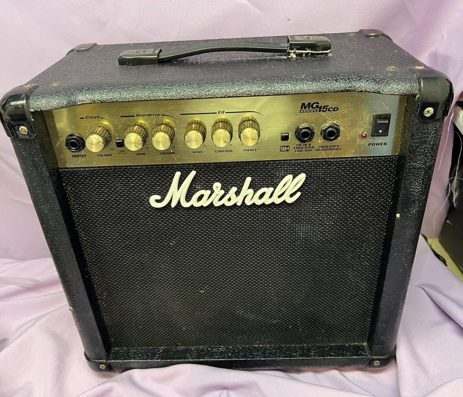 Marshall MG Series - MG15CD - 15 Watt Amplifier! Works Great! Ships Fast!