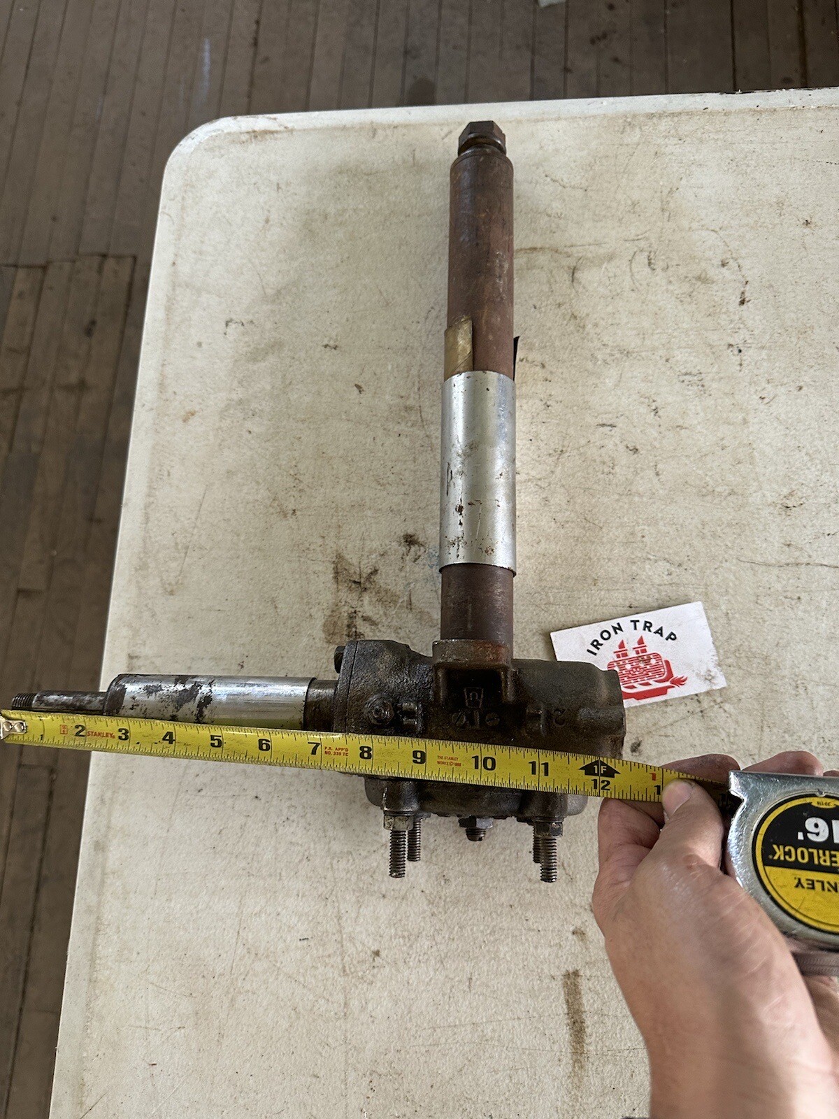 Vintage Ross Steering Box T125996 Cowl Steering Dragster Hot Rod eBay