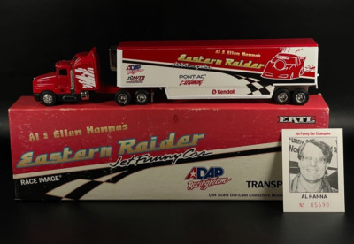 ERTL Al & Ellen Hanna Eastern Raider Transporter Truck Jet Funny Car Champion